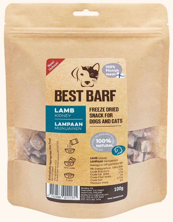 best barf lampaan munuainen - Kuivatut lihaherkut - 5936 - 1