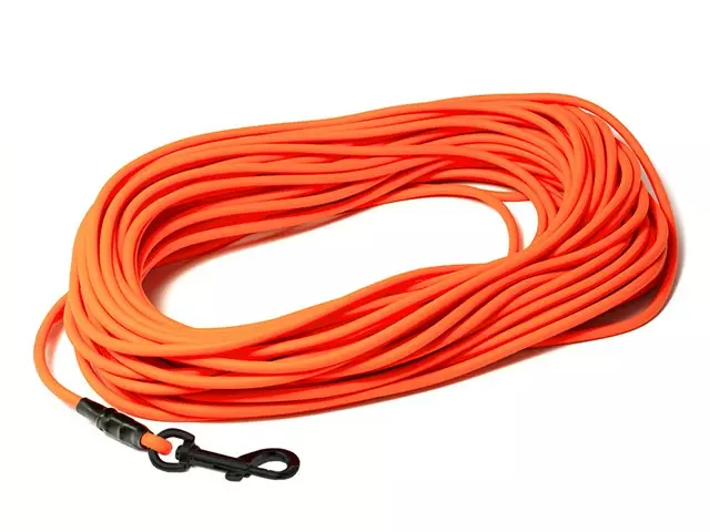 Pyöreä biothane-jälkiliina 10 m x 8 mm - Koulutus- ja jälkiliinat - 44036 - 1