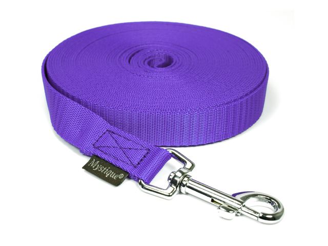 Nylon-jälkiliina käsilenkillä 10 m x 20 mm - Koulutus- ja jälkiliinat - 9886 - 1