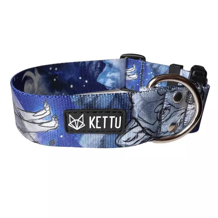 kettu wolf koiran kaulapanta - Pistolukko- ja solkipannat - 41226 - 1