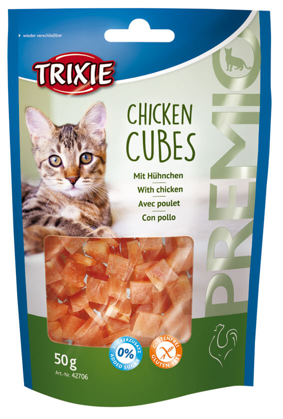 Premio Chicken Cubes makupala - Kissan makupalat ja herkut - 020316 - 1