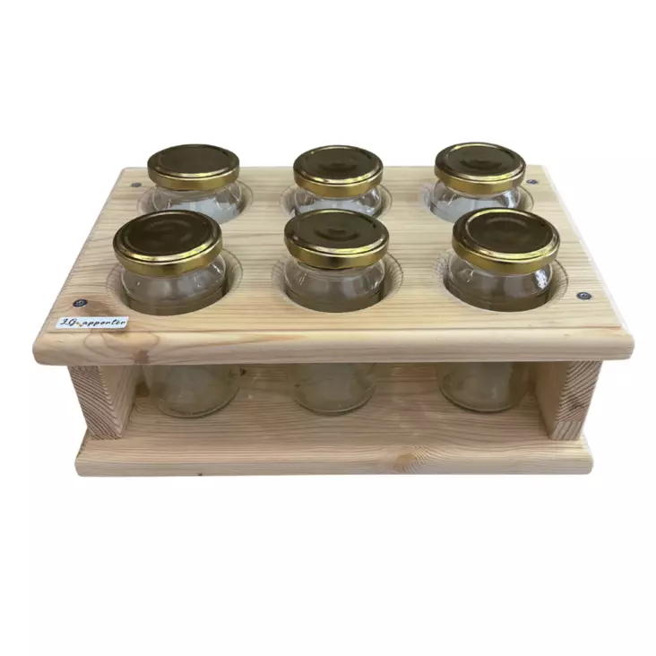 Purkkirata hajuerottelun opettamiseen, 6 purkkia - Nosework - 40636 - 1