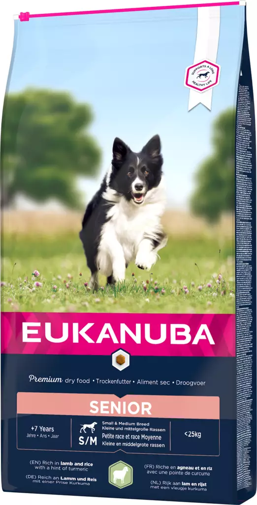 Senior Small & Medium Lamb & Rice - Eukanuba - 7906 - 1