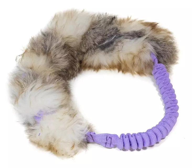 Lampaan ja kaninkarvaa sis=C3=A4lt=C3=A4v=C3=A4 vetolelu - Aitoa karvaa sisältävät lelut - 004296 - 1