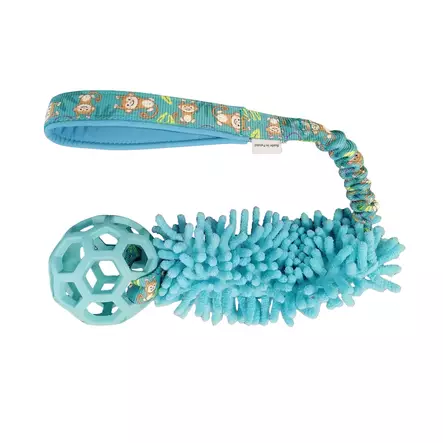 Hol-ee Mop Bungee Monkey vetolelu - Aitoa karvaa sisältävät lelut - 20547 - 2