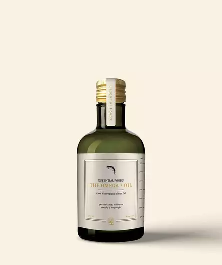Essential Omega 3-lohiöljy - Ravintoöljyt ja rasvat - 40027 - 1