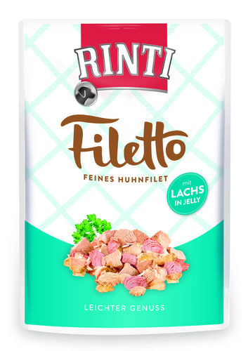 Filetto Kanafile & lohi hyytelössä 100 g - Koiran märkäruoat ja makkarat - 9527 - 1