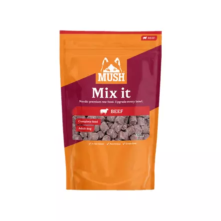 Mush Mix it Raw Frozen Nauta 560 g - Raaka-ateriat - 43967 - 1