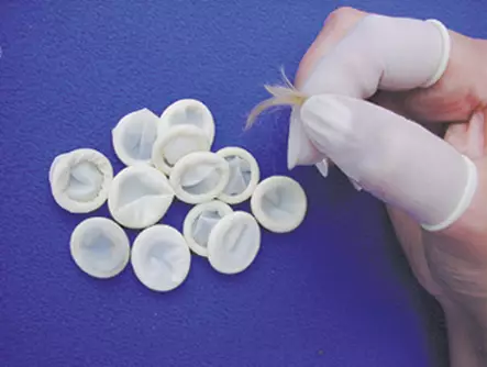 Show Tech sormikumit valkoinen - Nyppiminen - 101647 - 1