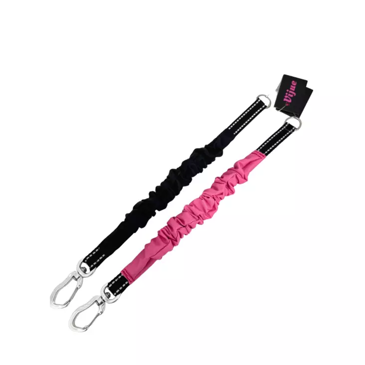 Joustava välikappale alumiinilukolla, pinkki - Joustotaluttimet - 44007 - 1