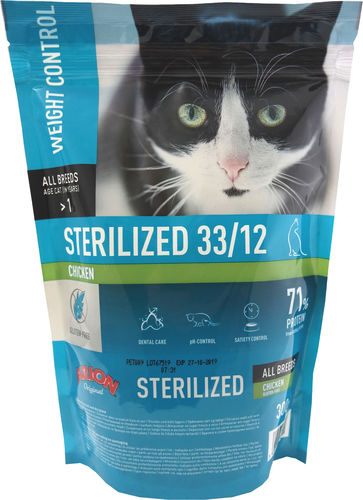 Arion Sterilized Kana täysravinto steriloiduille kissoille - Arion Cat - 8807 - 1