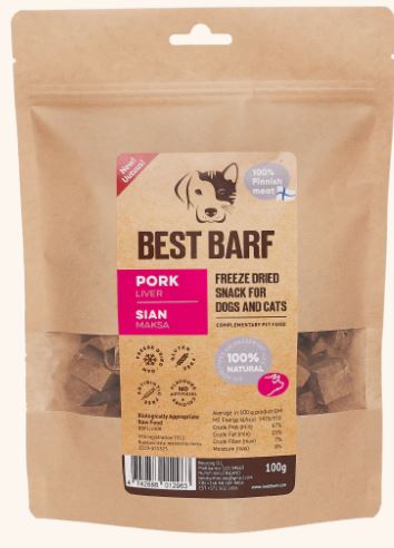 best barf porsaan maksa - Kuivatut lihaherkut - 42277 - 1