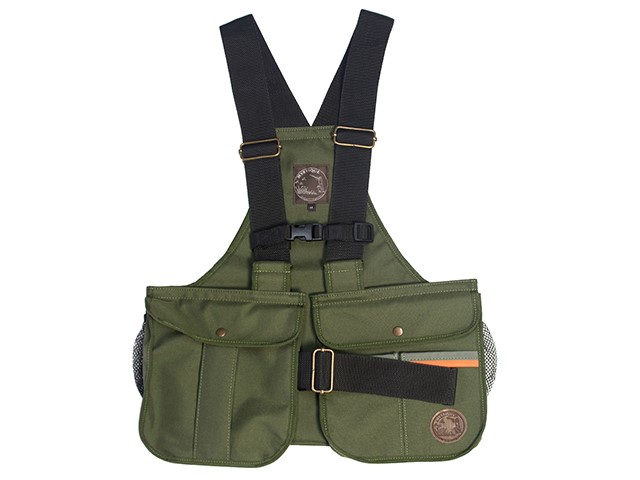 Dummy-liivi "Trainer" khaki/oranssi - Noutajalajit - 9307 - 1