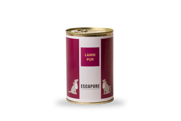 Escapure PUR (PUHDAS) lammas 400 g - Koiran märkäruoat ja makkarat - 103777 - 1