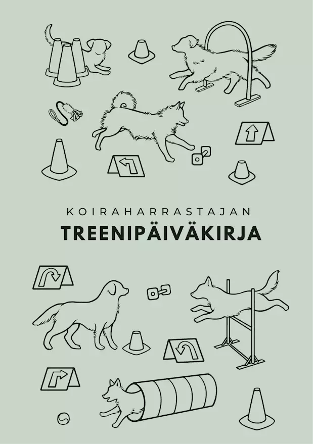 Koiraharrastajan treenipäiväkirja - Treenitarvikkeet ohjaajalle - 42217 - 1