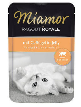 Miamor Ragout Royale kitten siipikarjanlihaa hyytelössä - Miamor - 200167 - 1