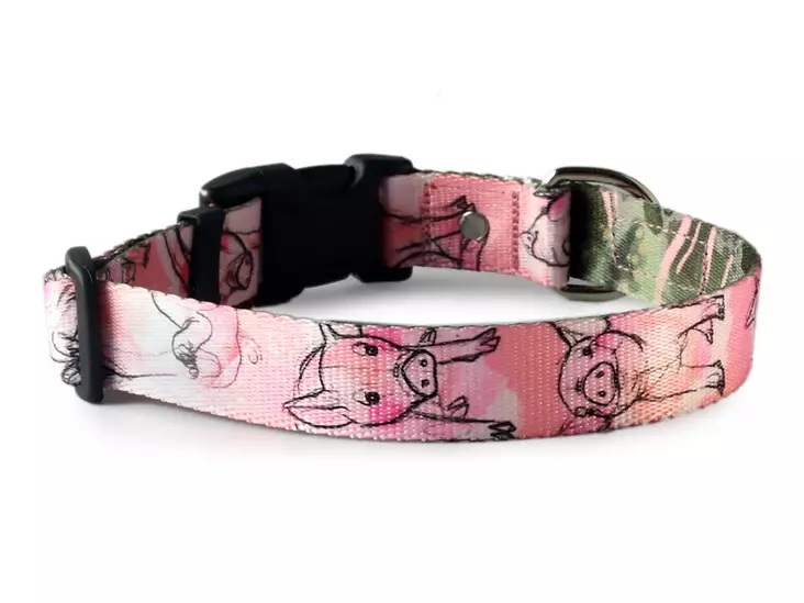 Nylonpanta pikalukolla 25 mm, Possu - Pistolukko- ja solkipannat - 003907 - 1