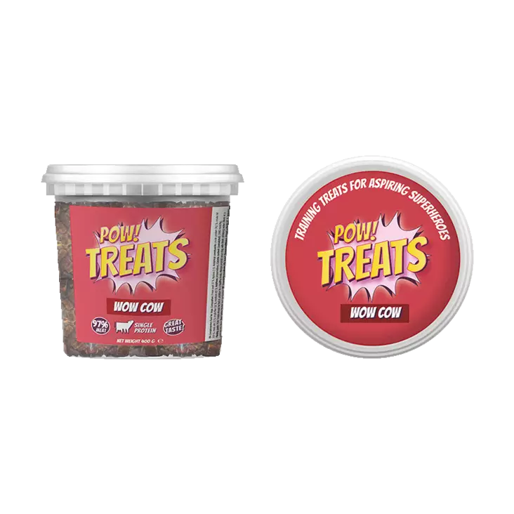 POW! Treats Wow Cow 400 g - Muut palkkausherkut - 43257 - 1