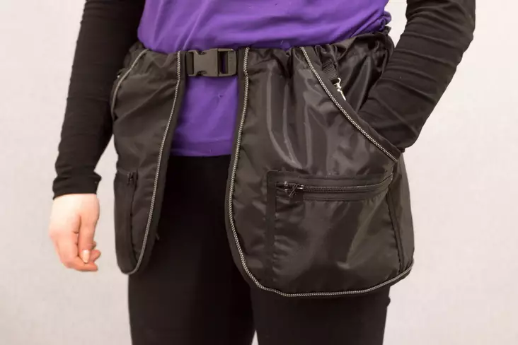 Treenitasku, musta - Treenitaskut ja namipussit - 020037 - 1