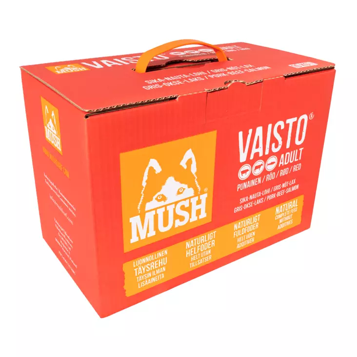 Vaisto® Punainen sika-nauta-lohi 10 kg - Raaka-ateriat - 102547 - 1