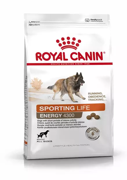 Royal Canin aktiivisen koiran ruoka energy 4300 - Royal Canin - 020818 - 1
