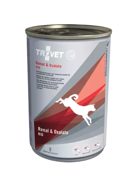 Trovet RID Renal & Oxalate koirille 400g - Koiran märkäruoat ja makkarat - 004578 - 1