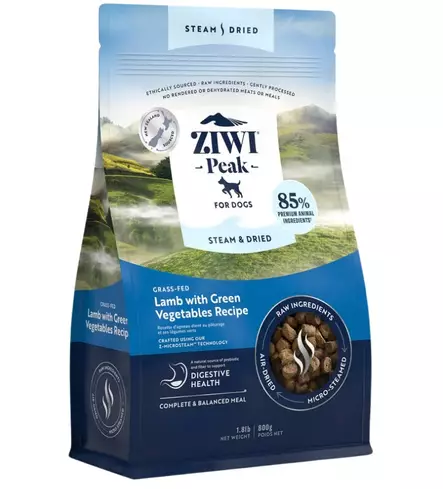 ZIWIPeak Steam & Dried Lamb with Green Vegetables - ZiwiPeak - 27918 - 1