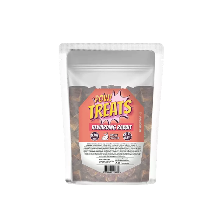 POW! Treats Rewarding Rabbit - Muut palkkausherkut - 43248 - 1
