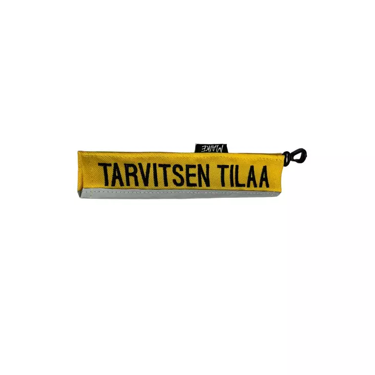 Tekstiputki TARVITSEN TILAA, keltainen - Huomioliivit ja heijastimet - 80548 - 1