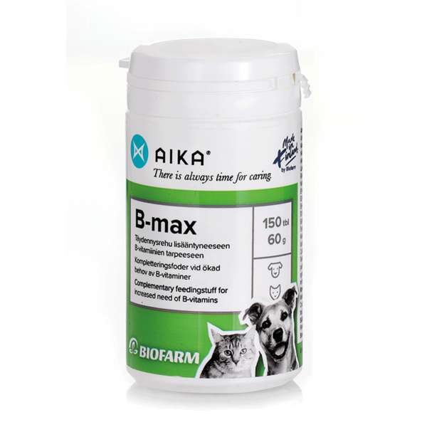AIKA B-max B-vitamiinilisä koirille ja kissoille - Vitamiinit ja lisäravinteet - 26508 - 1