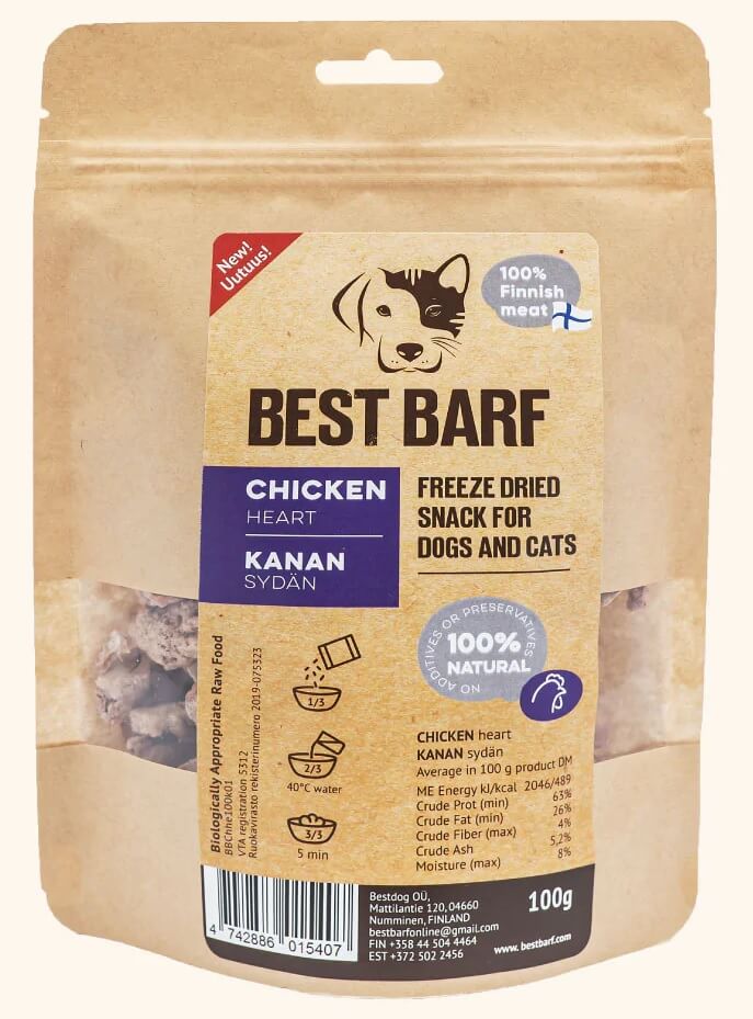 best barf kanan syd=C3=A4n - Kuivatut lihaherkut - 5928 - 1