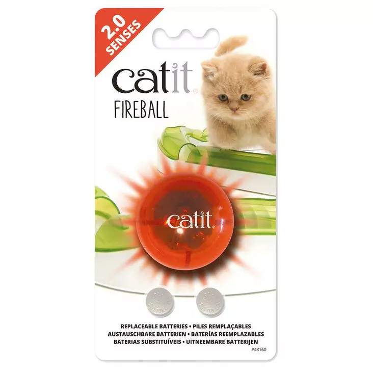 Catit senses vilkkuva pallo kissalle - Kissan aktivointilelut - 26618 - 1