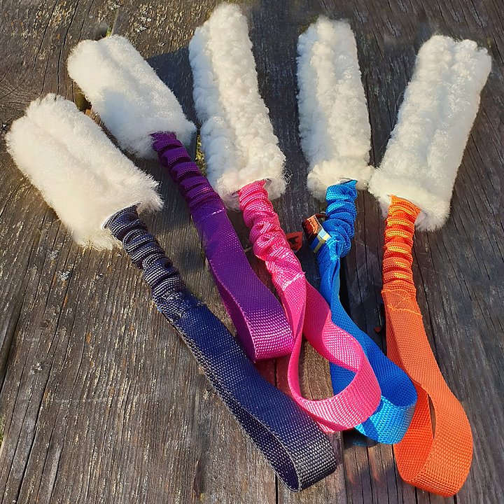 Koiran vetolelu aitoa lampaankarvaa - Aitoa karvaa sisältävät lelut - 4668 - 1