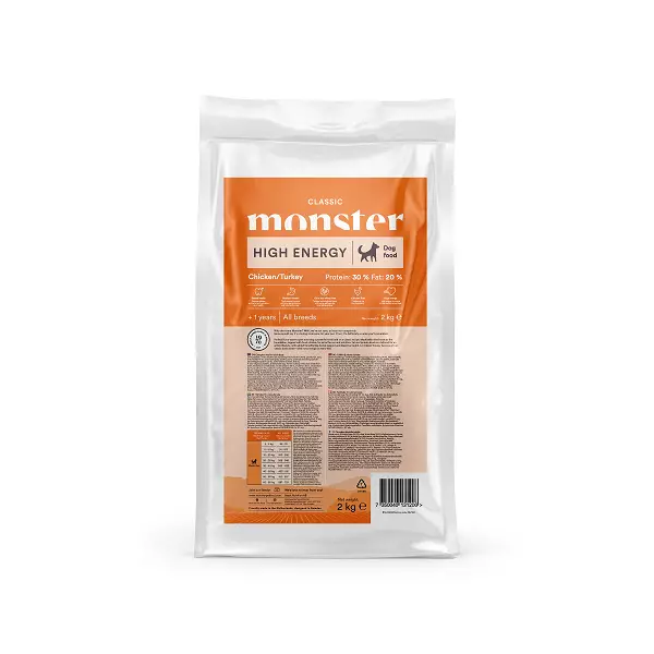Monster Classic High Energy Chicken/Turkey - Monster - 43858 - 1