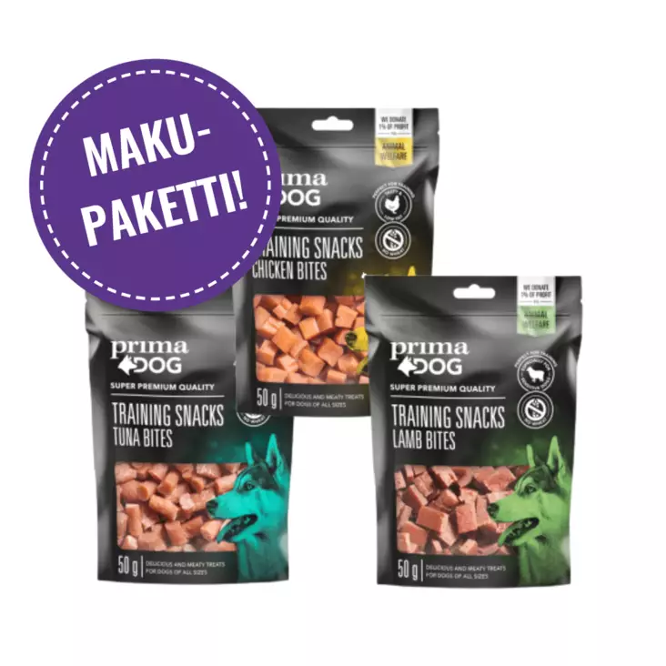 Namipalapaketti 3 x 50 g - Makupalat ja herkut - 4618 - 1