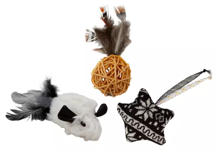 Nordic Winter - Flake kissanlelu - Kissanminttulelut - 5808 - 1