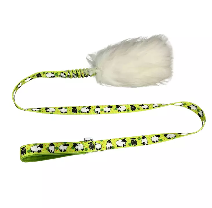 Sheepskin Bungee Long lammaskuosilla - Aitoa karvaa sisältävät lelut - 29448 - 1