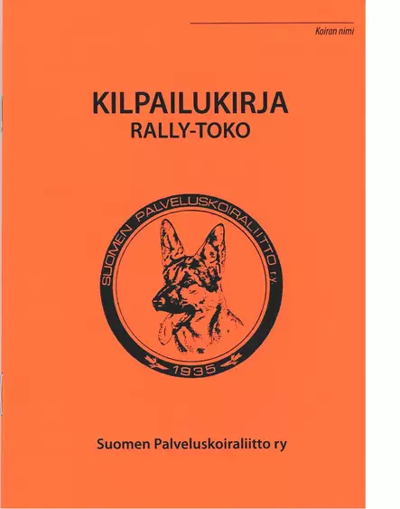 Kilpailukirja Rally-Toko - Rally-toko - 50339 - 1
