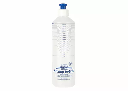 Shampoon ja hoitoaineen laimennuspullo mitta-asteikolla - Muut turkinhoitotarvikkeet - 23569 - 1