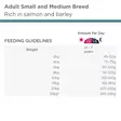 salmon & barley annosteluohje - Eukanuba - 43689 - 3