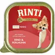 Rinti Gold Mini nauta & helmikana 100g - Koiran märkäruoat ja makkarat - 5739 - 1