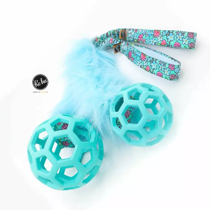 Ke-hu Lemmikki vetolelu keinokarvalla ja verkkopallo - Narupallot ja pallot - 29559 - 1