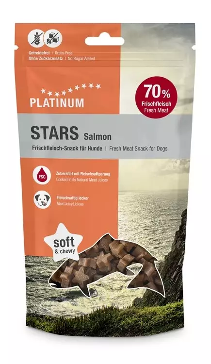 Platinum Stars Salmon lohi 185 g - Puolikosteat treeninamit - 43959 - 1