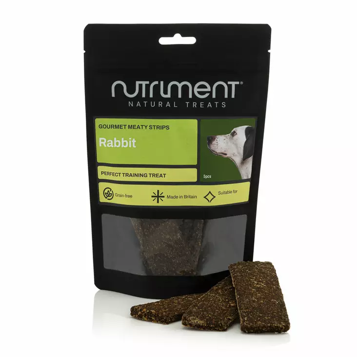 Gourmet Meaty Strips Rabbit 150 g - Kuivatut lihaherkut - 50379 - 1