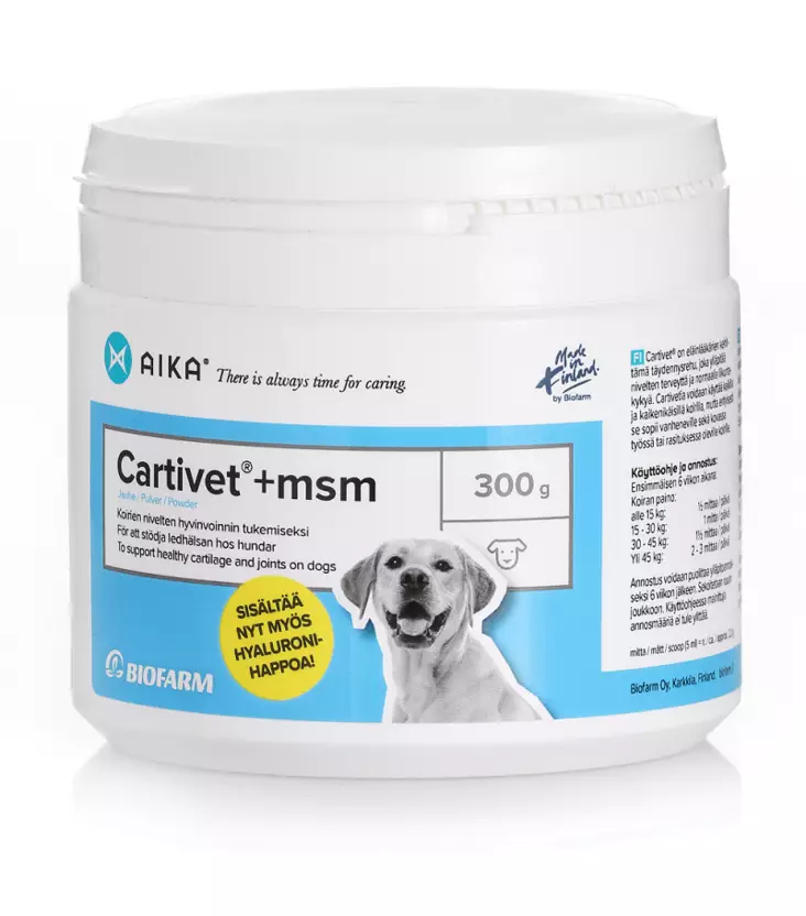 AIKA Cartivet+MSM nivelravinne koirille ja kissoille - Vitamiinit ja lisäravinteet - 002139 - 1