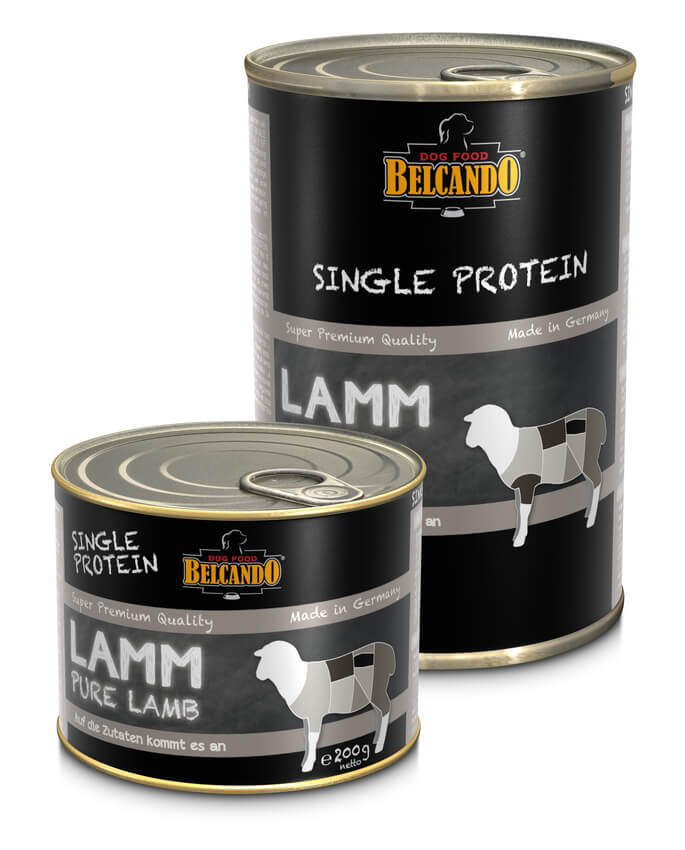 Belcando Single Protein Lammas - Koiran märkäruoat ja makkarat - 5459 - 1