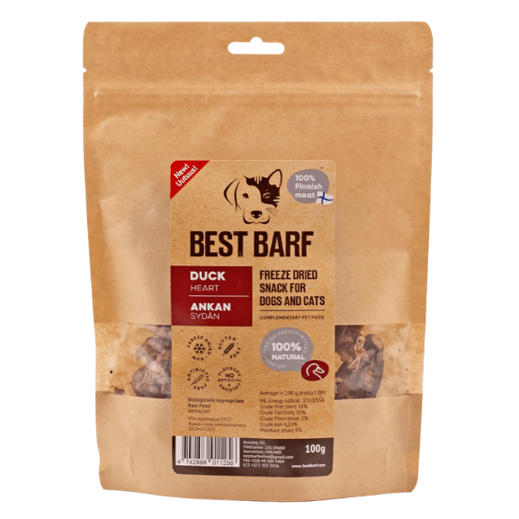 best barf ankan syd=C3=A4n - Kuivatut lihaherkut - 5939 - 1