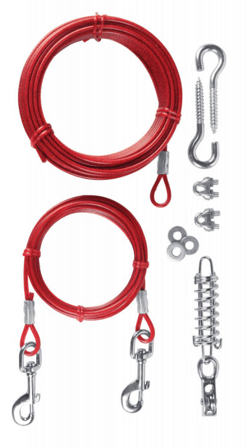 Juoksuvaijeri 15m - Muut talutus- ja kytkentätarvikkeet - 020239 - 1