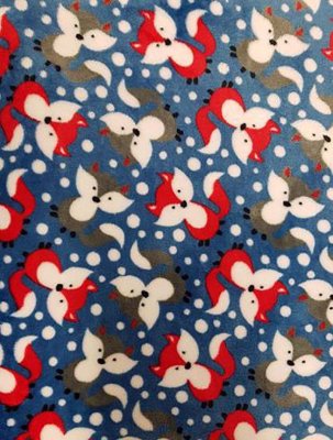 Makuualusta koiralle ja kissalle, sininen kettukuosi - Makuualustat - 23749 - 1