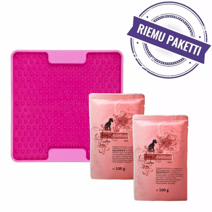 Lickimat mini tuff ja koiran m=C3=A4rk=C3=A4ruoka - Nuolumatot - 28949 - 1